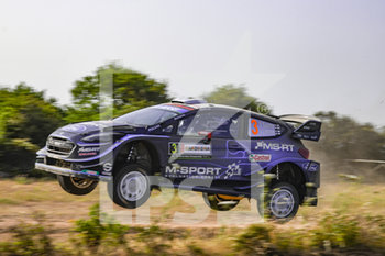 2019-06-14 - Teemu Sunninen, su Ford Fiesta WRC plus al salto sulla Prova Speciale 2 - WRC - RALLY ITALIA SARDEGNA - DAY 02 - RALLY - MOTORS